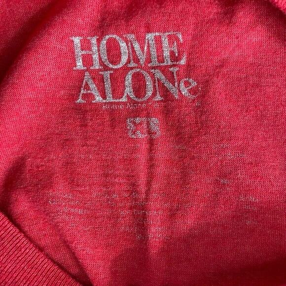Home Alone Shirt Mens X Large Red Short Sleeve Merry Christmas Ya Filthy Animal - Picture 2 of 7